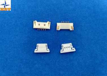 चीन लॉक स्ट्रक्चर PA66 / LCP के साथ 1.25mm पिच USB सर्किट बोर्ड वायर कनेक्टर्स आपूर्तिकर्ता